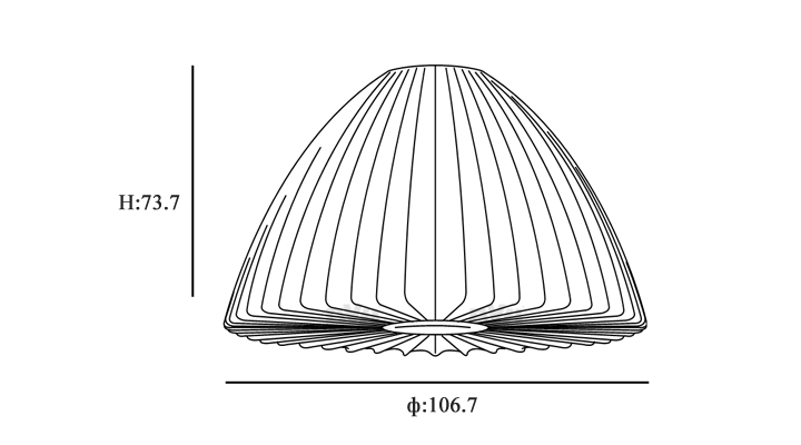 BVH博威灯饰 Bubble Lamp Bell Pendant 倒三角吊灯